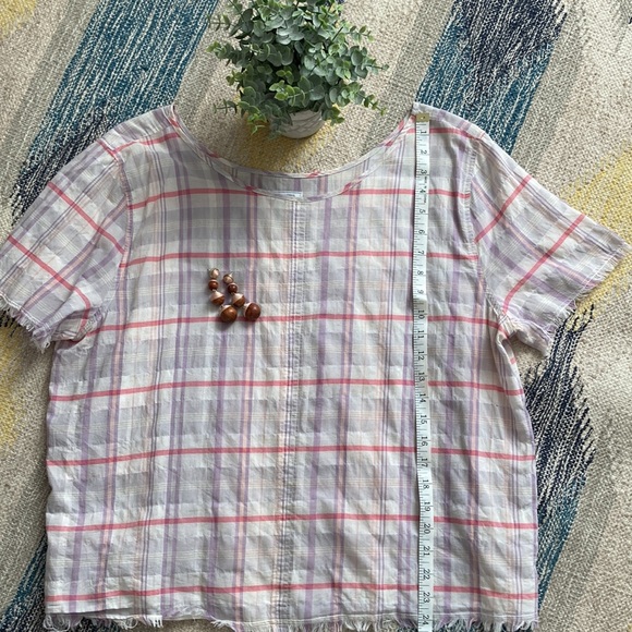 Susina Plaid Top - Picture 4 of 9